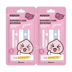 24년형 카카오프렌즈 어피치 썸머케어팔찌(성인용 2P) x2 밴드형 7일지속