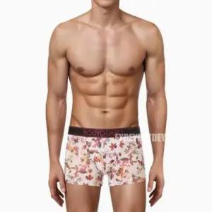 [롯데백화점]보디가드 나뭇잎 그래픽 패턴 아웃밴드 남성 드로즈 BGMDA901