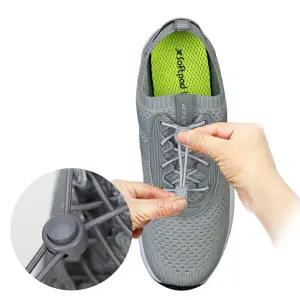 운동화 탄성 등산화 끈 로프 무매듭 신발 묶기 고무줄