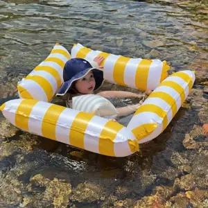 MONI 유아물놀이 공간 테두리 미니 아동용 수영장 원형 플로트 침대 휴대용 라운지 의자