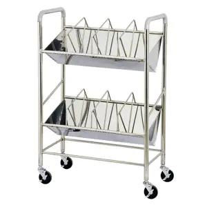 [홍재] 병원용 스텐카트 차트카 HJ-2180 (80매)