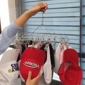 [SBD] 빨래집게 베란다 걸이 미니 스테인리스 양말 건조대