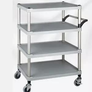 [RIZPICK]4단 서빙카트 이동 업소용 핸드카 운반 식당 대차