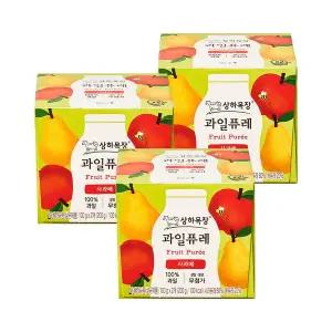 [매일]상하목장 과일퓨레 사과배 200g 3팩
