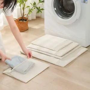 기능성 이중 순면 세탁망 빨래망 40X50 드럼세탁기세탁망