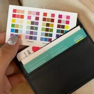 카드홀더 슬림한 포켓 카드지갑 블랙