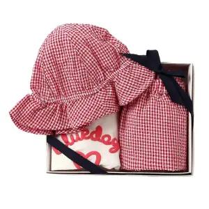 [롯데백화점]블루독베이비 RD하트레터링바디수트B 46313-604-14 4631360414 출산백일돌선물