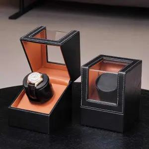 오토매틱 시계 회전 보관함 워치 와인더 박스 거치대
