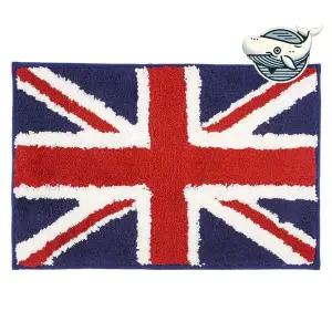 유니언잭 극세사 발매트 고급스러운 욕실 주방