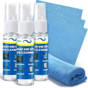 루미나 가든 3 전자 선글라스용 마이크로파이버 천으로 소나 GPS 스크린 클리너 키트 암모니아 프리 LCD