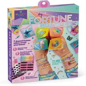 크래프트-테이스틱 - DIY 포춘 팔찌 키트 점쟁이 만들기 어울리는 스크래치 카드 사용 찾기 8세용