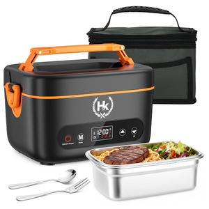 2026 남성용 업그레이드 온열 누출 자동 트럭용 5면 무선 사무실 난방 온도 휴대용 워머 성인용 도시락 방지 도시락통 야외 5컵 제어 전기 푸드