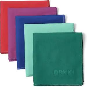 땀 흡수 손수건 오리지널 포켓 사이즈 스웨트 타월 얼굴 손 몸을 위한 퀵 드라이 극세사 래그 남녀 체육관