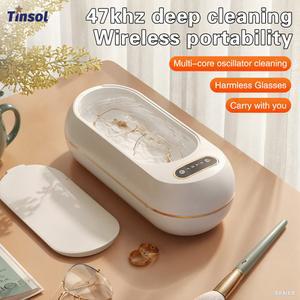 OL 47khz 초음파 세척기 편리한 고주파 보석 안경 틀니
