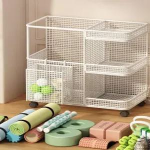 요가 운동기구 폼롤러 이동 정리함 홈트 필라테스 트롤리