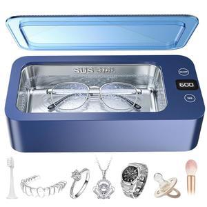 주얼리 17 316SUS 탱크 50kHz 프로페셔널 파란색 청소 모드 5가지 밴드 반지 시계 틀니 안경