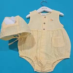 [셀러허브 1]아가방 CB01 마요 꿀벌 나시바디수트(모자) 26SS 마요 꿀벌 나시 바디수트(모자) 01T3 (48015