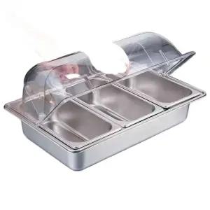 보온상자 반찬 미니 음식 소형 셀프바 보냉 도시락 영업용