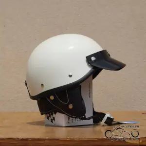 대만 에보 레트로 레트로헬멧 클래식헬멧 반모헬멧 화이트화이트 챙증정