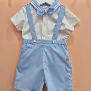 [아가방]리오반팔셔츠5부오버올(타이) 01T323033_CJ