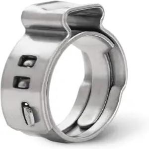 공급 대기업 H-PUDS0012 1/2인치 오이티커 스테인리스 스틸 크림프 링 360도 스텝리스 좁은 밴드 하나의