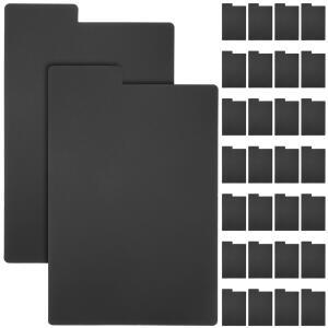 20개 비닐 레코드 디바이더 책 분리기 선반용 트레이딩 만화책 정리 탭 카드 책장용