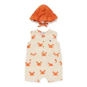 [블루독베이비](강남점)BE) 크랩패턴 우주복 (46313-601-05)