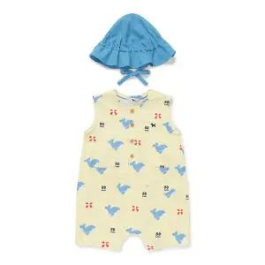 [블루독베이비](강남점)YE) 고래패턴 우주복 (46313-601-06)