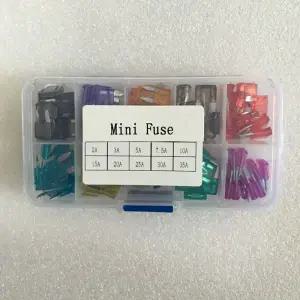 유리관퓨즈 휴즈 100개 미니 구색 차량용 오토바이 SUV 퓨즈 키트 2A 3A 5A 75A 10A 15A 20A 25A 30A 35A B