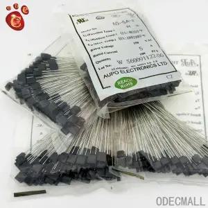 유리관퓨즈 휴즈 10PC AUPO 합금 사각 열 퓨즈 A 1A 2A 3A 5A 10A 15A 16A 76C 84C 102C 115C 125C 130C 13