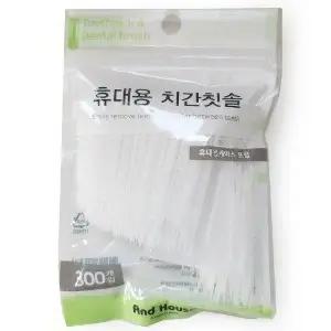 [RIZPICK]치아 사이 청결용 미세 솔 구강 관리 치석 제거 위생 도구