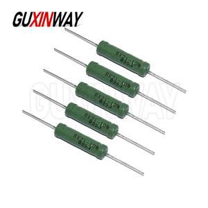 5개 RX21 10W 와이어 권선 저항기 5% 1R 1K 20R 22R 24R 27R 30R 33R 36R