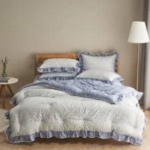 [콩심팥심]TBZ J리빙 광목 순면 차렵이불 SS네이비