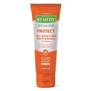 메드라인 레미디 전문 엑스트라 도톰 아연 스킨 페이스트 4온스 무향 미세화 산화물 요실금 크림 기저귀