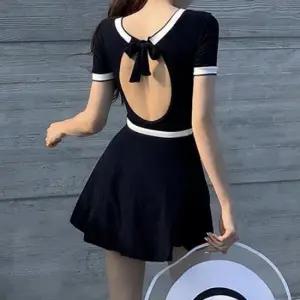 모노키니 L XL 스커트set 배색라인수영복 (44~77)M