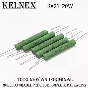 5개 RX21 권선 저항기 20W 5% 1R 47R 82R 300 옴 1K 33K