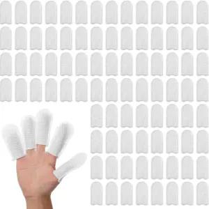 애완동물 귀 청소용 코튼 핑거코트 개 물티슈 100개 n손톱 손가락 커버 장갑 일회용 n고양이 이빨 그루밍