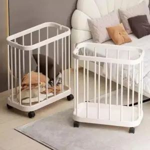 이동식 정리함 회전 수납 바구니 세탁 빨래 보관함