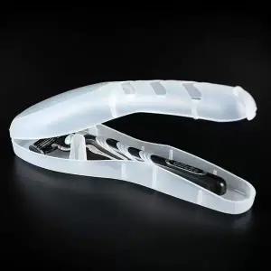 면도기 휴대용 케이스 4p 세트 여행용 보관 홀더 위생 수납 파우치