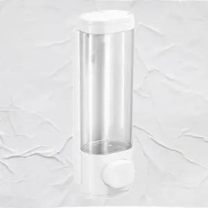 손세정기 디스펜서 벽걸이형 욕실 세면대 용기 투명