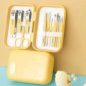 [셀러에이드]휴대용 네일 케어 도구 13종세트 손톱 발톱까이 귀이개 눈썹정리