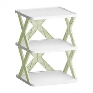 슈즈랙 3단 신발정리대 슬림 수납장 운동화 보관대