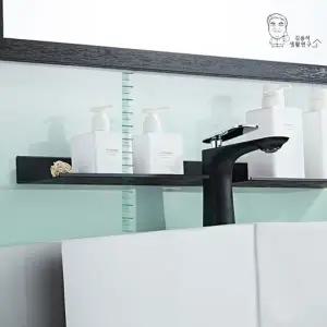 욕실선반 수전용 무타공 화장실 정리대 물빠짐 홀형