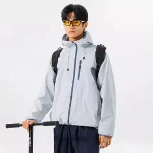 남자 야상사파리 바람막이 아웃도어 자켓 등산복 트레킹 후드 패피1