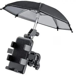 오토바이 우산형 폰 홀더 자전거 핸드폰 받침대 거치대