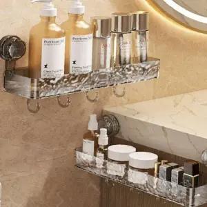 욕실선반 흡착식 화장실 세면대 정리대 수납대