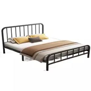 철제 침대프레임 골드 싱글 더블 프레임 내구성 금속침대 구조 강한 견고한