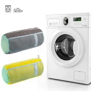 신발 세탁망 원형 운동화 빨래망 극세사 세트