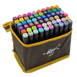 트윈 마커 아토스 마카펜 드로윙마카 60색 미술마카 마카