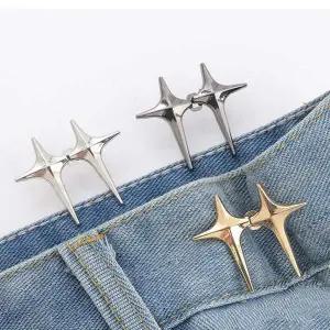 3컬러 다이아 별 클립 노수선 간편 허리사이즈 조절